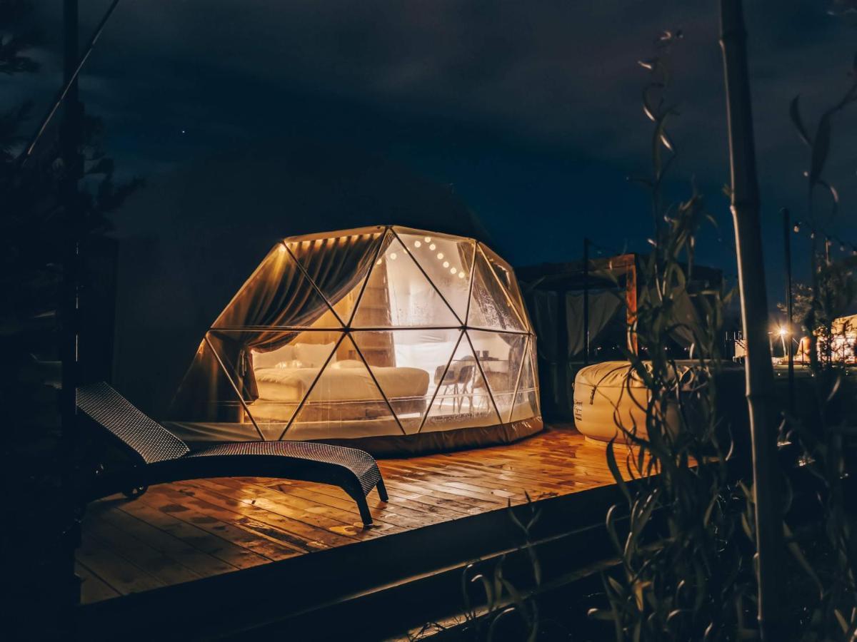 Jewelberry Glamping Hotel Tbilisi Mtsʼkhetʼa Dış mekan fotoğraf