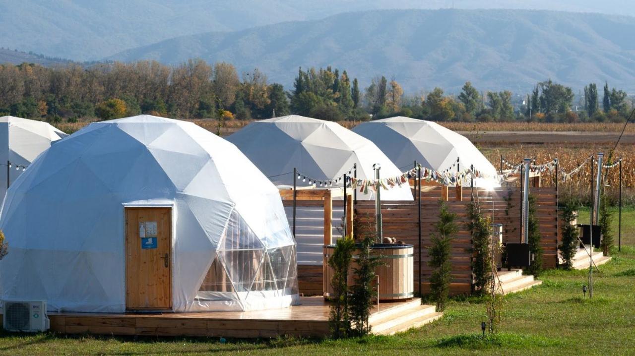 Jewelberry Glamping Hotel Tbilisi Mtsʼkhetʼa Dış mekan fotoğraf
