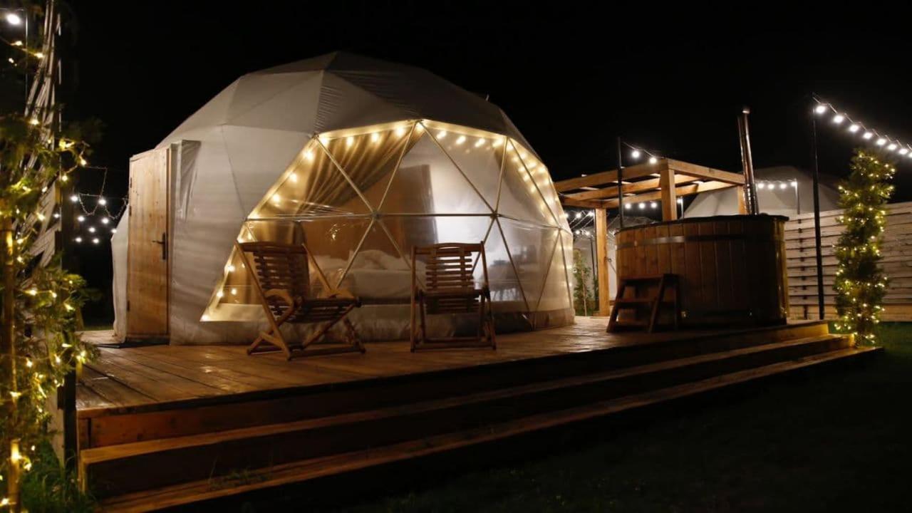 Jewelberry Glamping Hotel Tbilisi Mtsʼkhetʼa Dış mekan fotoğraf