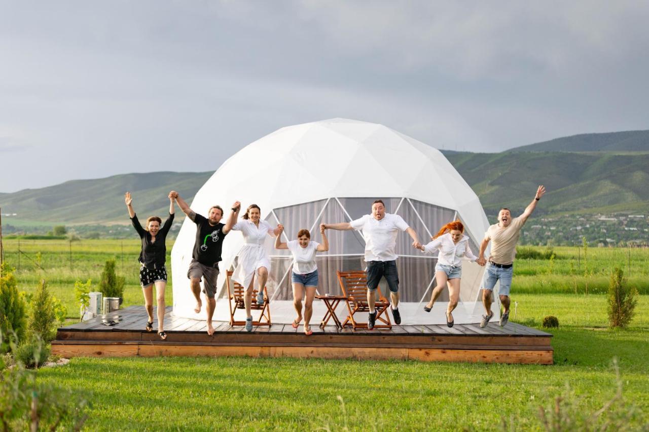 Jewelberry Glamping Hotel Tbilisi Mtsʼkhetʼa Dış mekan fotoğraf